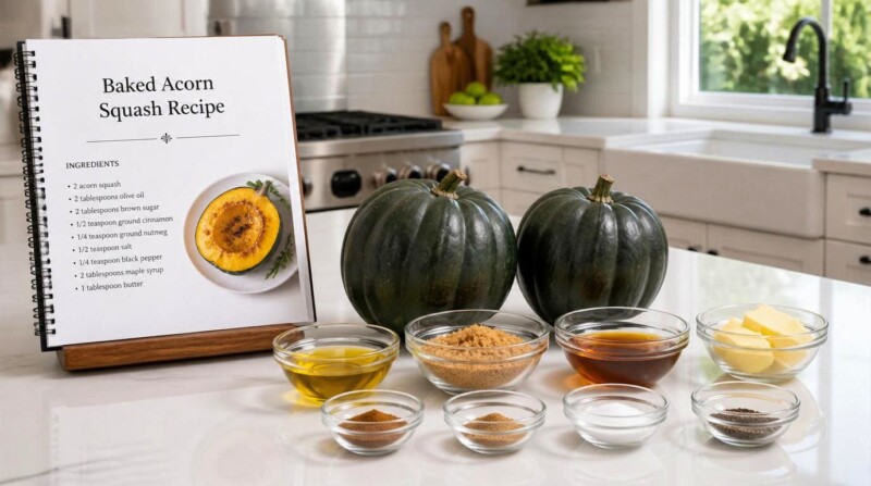 Baked Acorn Squash Recipe