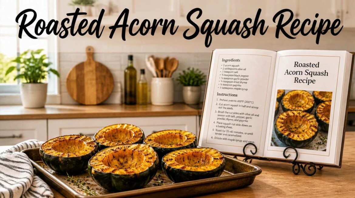 Roasted Acorn Squash Recipe