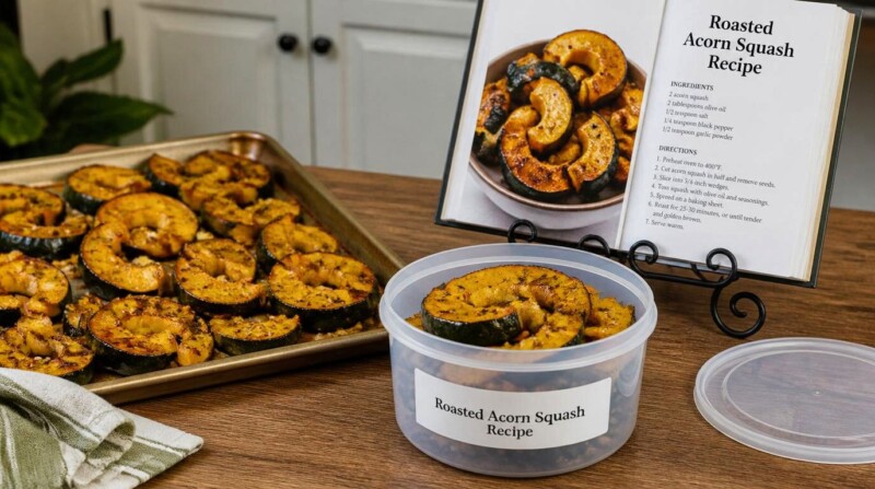 Roasted Acorn Squash Recipe