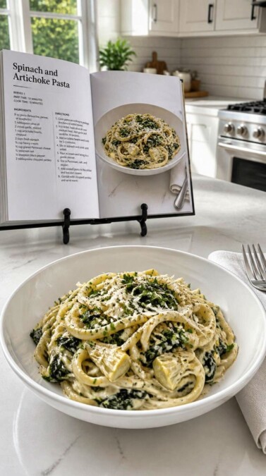 Spinach and Artichoke Pasta Recipe