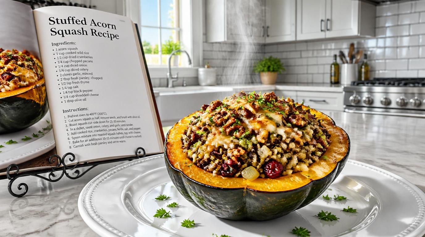 Stuffed Acorn Squash Recipe