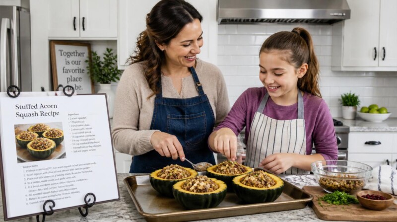 Stuffed Acorn Squash Recipe