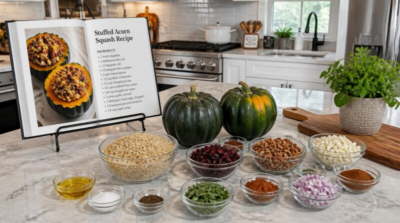 Stuffed Acorn Squash Recipe