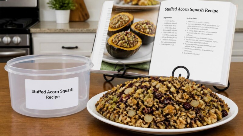 Stuffed Acorn Squash Recipe