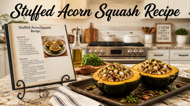 Stuffed Acorn Squash Recipe (6)