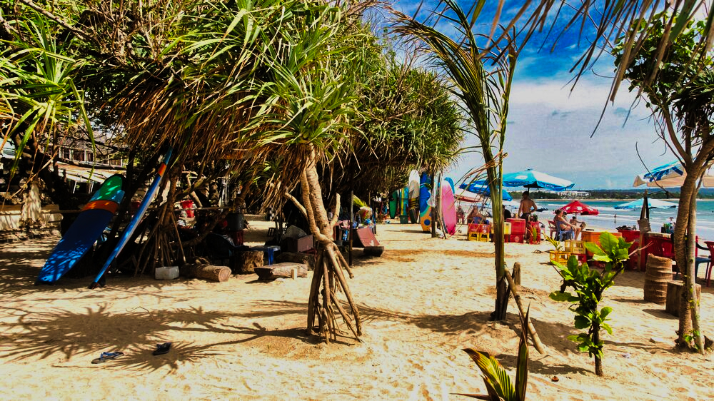 Kuta Beach in Lombok