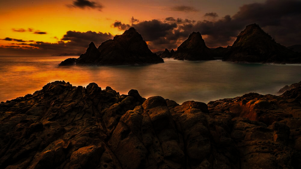 Kuta Beach in Lombok
